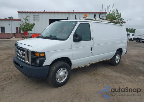 2011 Ford E-250 Commercial z USA, uszkodzony, nr VIN 1FTNE2EL4BDA70926